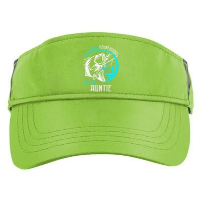 My Favorite Fishing Buddies Call Me Auntie Adult Drive Performance Visor