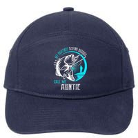 My Favorite Fishing Buddies Call Me Auntie 7-Panel Snapback Hat