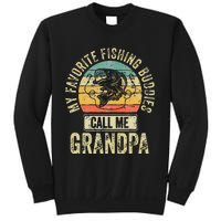 My Favorite Fishing Buddies Call Me Grandpa Fisherman Sweatshirt