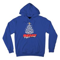 Merry FlippinMas Funny Penguins Christmas Tree Great Gift Hoodie