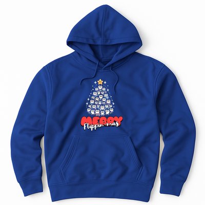 Merry FlippinMas Funny Penguins Christmas Tree Great Gift Hoodie