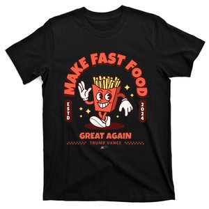 Make Fast Food Great Again MagadonaldS Trump T-Shirt