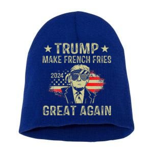 Make French Fries Great Again Trump 2024 French Fry Short Acrylic Beanie