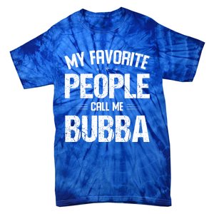 Matching Family Funny Gift My Favorite People Call Me Stepdad Gift Tie-Dye T-Shirt