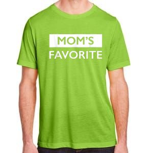 MomS Favorite Funny Sibling Joke MotherS Day Adult ChromaSoft Performance T-Shirt