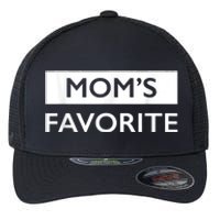 MomS Favorite Funny Sibling Joke MotherS Day Flexfit Unipanel Trucker Cap