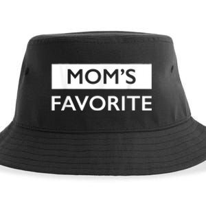 MomS Favorite Funny Sibling Joke MotherS Day Sustainable Bucket Hat