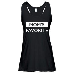 MomS Favorite Funny Sibling Joke MotherS Day Ladies Essential Flowy Tank