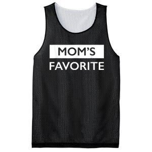 MomS Favorite Funny Sibling Joke MotherS Day Mesh Reversible Basketball Jersey Tank