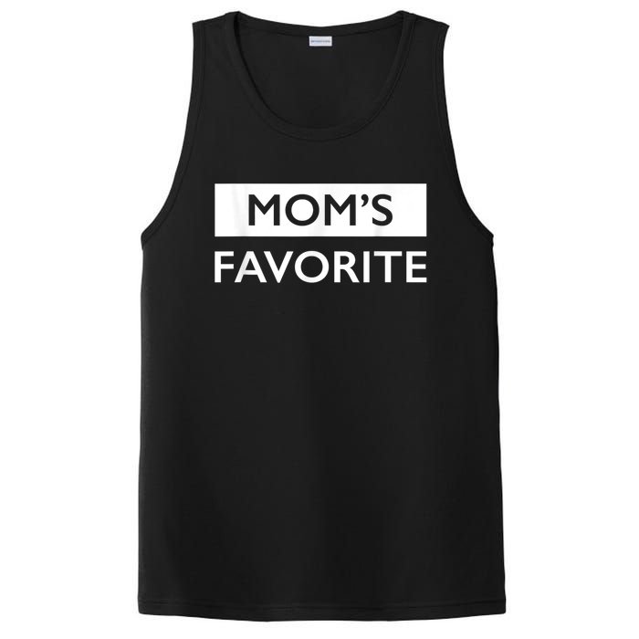 MomS Favorite Funny Sibling Joke MotherS Day PosiCharge Competitor Tank