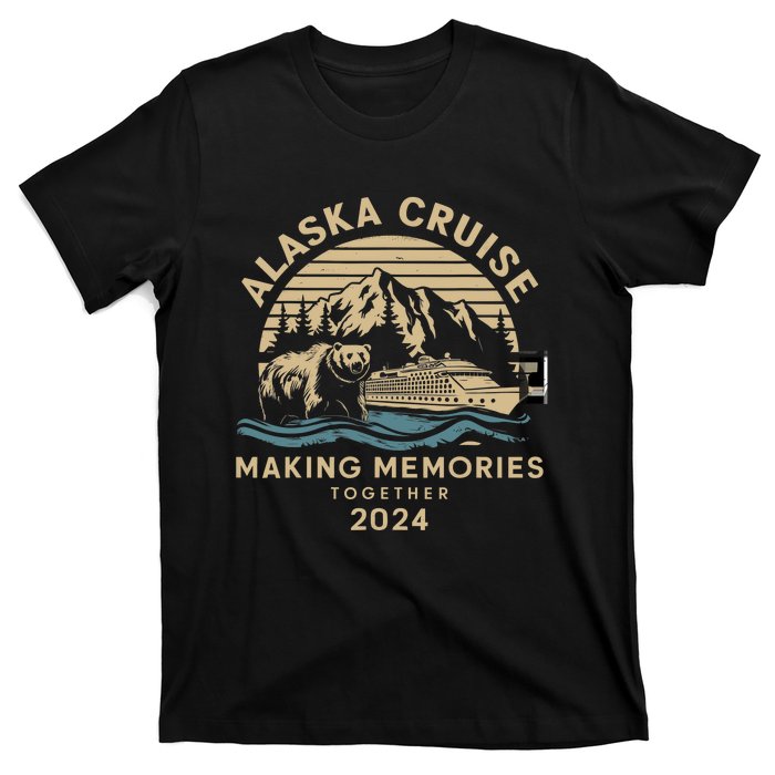 Matching Family Friends And Group Alaska Cruise 2024 T-Shirt