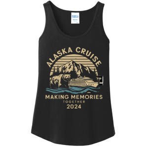 Matching Family Friends And Group Alaska Cruise 2024 Ladies Essential Tank