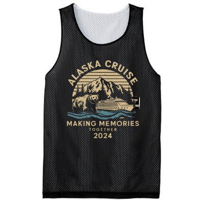 Matching Family Friends And Group Alaska Cruise 2024 Mesh Reversible Basketball Jersey Tank