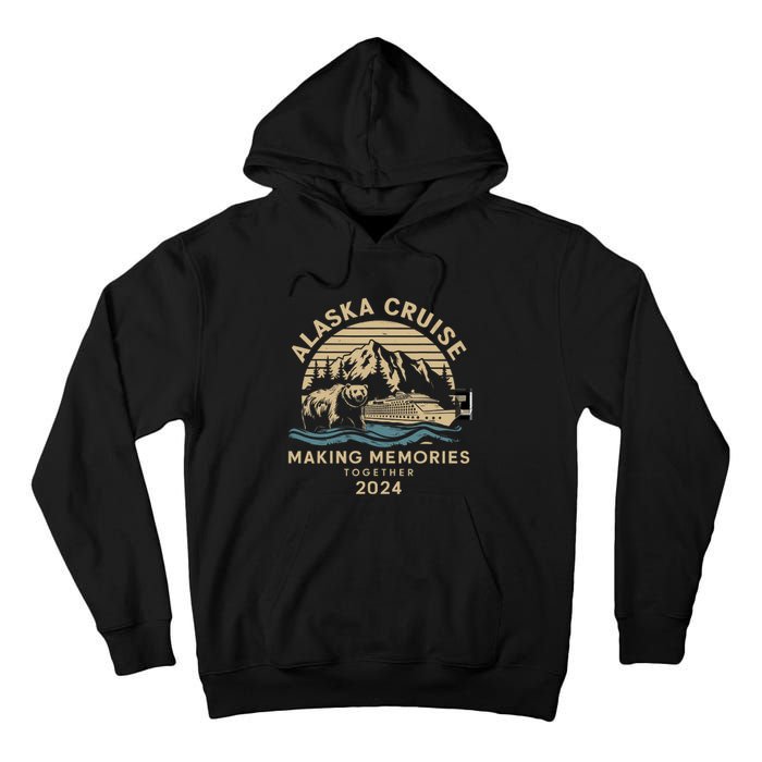 Matching Family Friends And Group Alaska Cruise 2024 Tall Hoodie