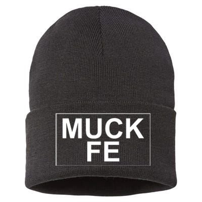 Muck Fe Funny Sustainable Knit Beanie