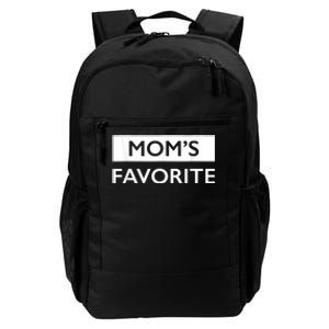 MomS Favorite Funny Sibling Joke MotherS Day Daily Commute Backpack