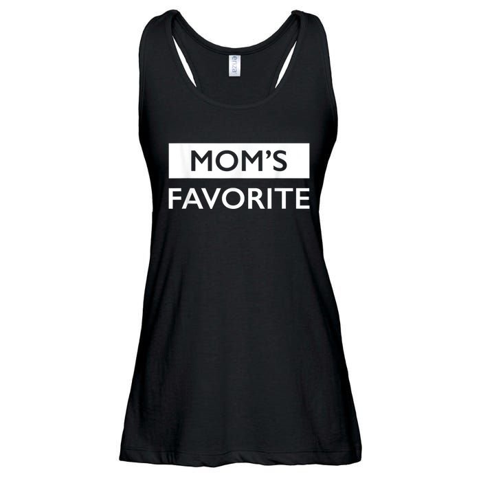 MomS Favorite Funny Sibling Joke MotherS Day Ladies Essential Flowy Tank