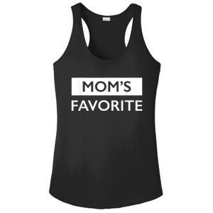 MomS Favorite Funny Sibling Joke MotherS Day Ladies PosiCharge Competitor Racerback Tank