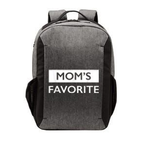 MomS Favorite Funny Sibling Joke MotherS Day Vector Backpack