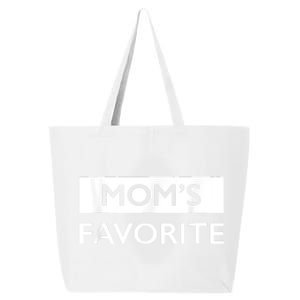 MomS Favorite Funny Sibling Joke MotherS Day 25L Jumbo Tote