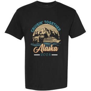 Matching Family Friends And Group Alaskan Alaska Cruise 2024 Garment-Dyed Heavyweight T-Shirt