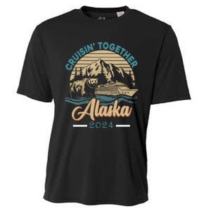 Matching Family Friends And Group Alaskan Alaska Cruise 2024 Cooling Performance Crew T-Shirt