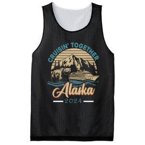 Matching Family Friends And Group Alaskan Alaska Cruise 2024 Mesh Reversible Basketball Jersey Tank