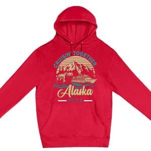 Matching Family Friends And Group Alaskan Alaska Cruise 2024 Premium Pullover Hoodie