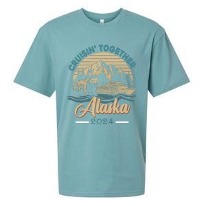 Matching Family Friends And Group Alaskan Alaska Cruise 2024 Sueded Cloud Jersey T-Shirt