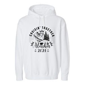 Matching Family Friends And Group Alaska Cruise Garment-Dyed Fleece Hoodie