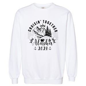 Matching Family Friends And Group Alaska Cruise Garment-Dyed Sweatshirt