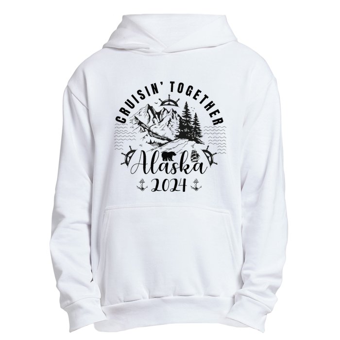 Matching Family Friends And Group Alaska Cruise Urban Pullover Hoodie