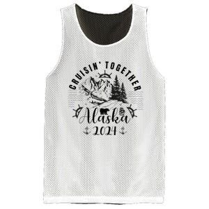 Matching Family Friends And Group Alaska Cruise Mesh Reversible Basketball Jersey Tank