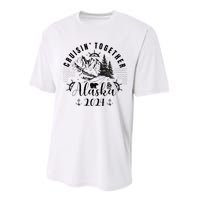 Matching Family Friends And Group Alaska Cruise Performance Sprint T-Shirt