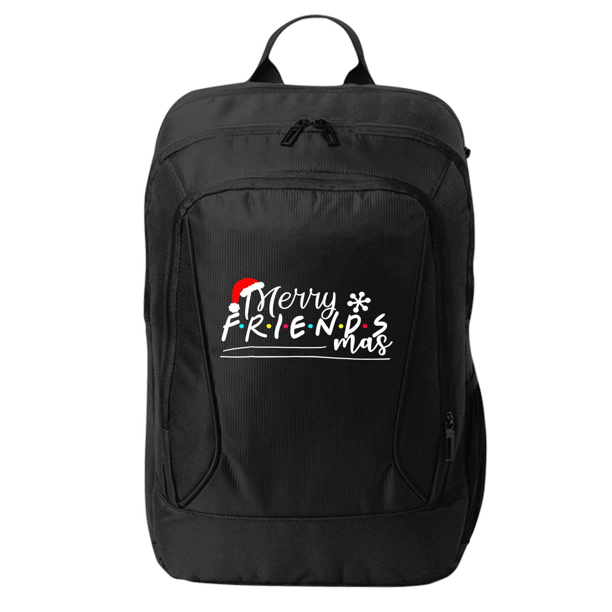 Merry Friendsmas Friends Christmas Matching City Backpack