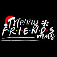 Merry Friendsmas Friends Christmas Matching City Backpack