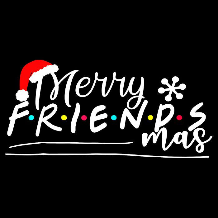Merry Friendsmas Friends Christmas Matching City Backpack