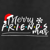 Merry Friendsmas Friends Christmas Matching Adult Drive Performance Visor