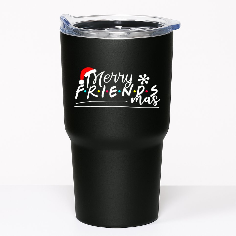 Merry Friendsmas Friends Christmas Matching Tumbler