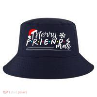 Merry Friendsmas Friends Christmas Matching Cool Comfort Performance Bucket Hat