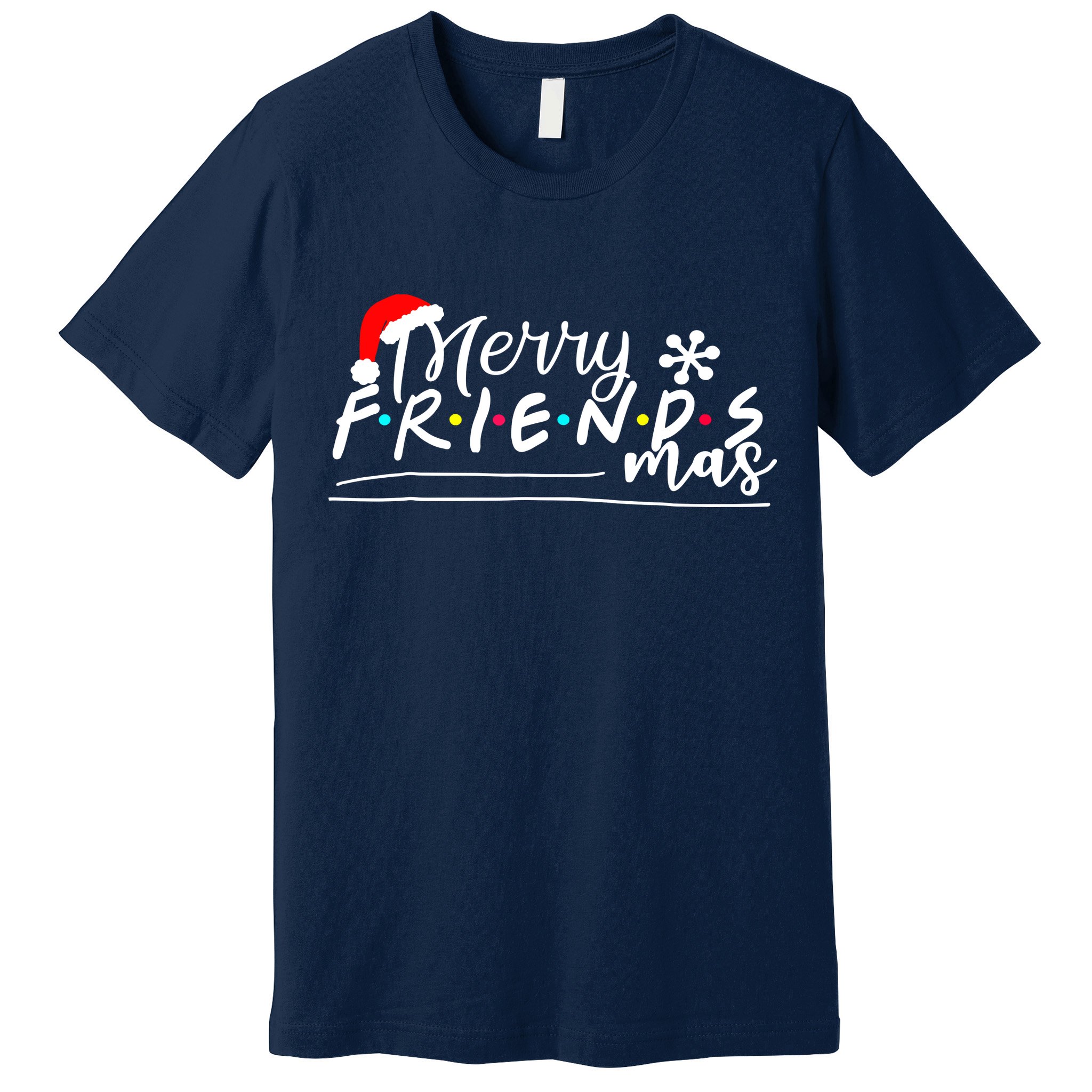 Merry Friendsmas Friends Christmas Matching Premium T-Shirt