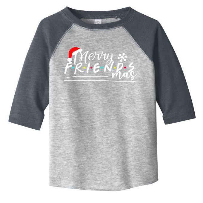 Merry Friendsmas Friends Christmas Matching Toddler Fine Jersey T-Shirt
