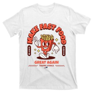 Make Fast Food Great Again MagadonaldS Trump T-Shirt