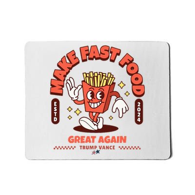 Make Fast Food Great Again MagadonaldS Trump Mousepad