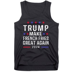 Make French Fries Great Again Trump 2024 French Fry Tank Top