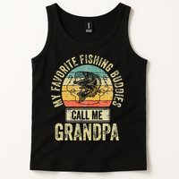 My Favorite Fishing Buddies Call Me Grandpa Fisherman Tank Top