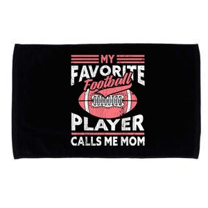 My Favorite Football Player Calls Me Mom Microfiber Hand Towel