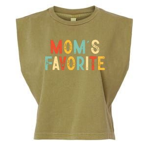 Moms Favorite Funny MomS Favorite Garment-Dyed Women's Muscle Tee