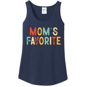 Moms Favorite Funny MomS Favorite Ladies Essential Tank