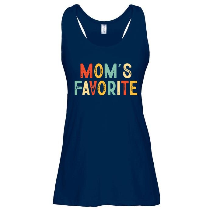 Moms Favorite Funny MomS Favorite Ladies Essential Flowy Tank